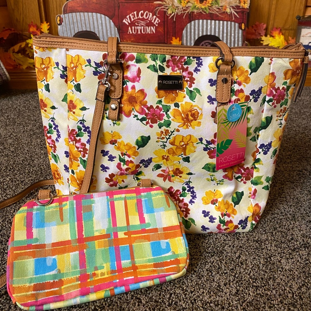 Rosetti purse and satchel